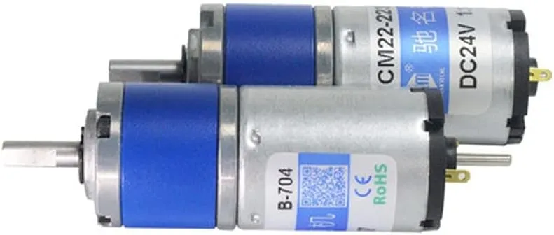 Gear Motor - (Speed(RPM): 24V 1900RPM$ Voltage(V): With Back shaft) CM22-2230 Micro 22mm Galilean knit Planetary Gear Motor Electronic Parking System 12V24V DC 