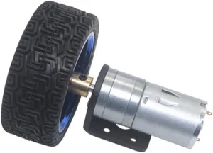 Gear Motor Vehicle Gear Motor Robot Parts 65mm Wheel Kit 12RPM to 1360 RPM Robot Toy Car successor courtyard insolvent though carrier program Gear Motor (Speed(RPM) : 620 RPM, Voltage(V) : 24V) Electric Small Motor 6V DC 