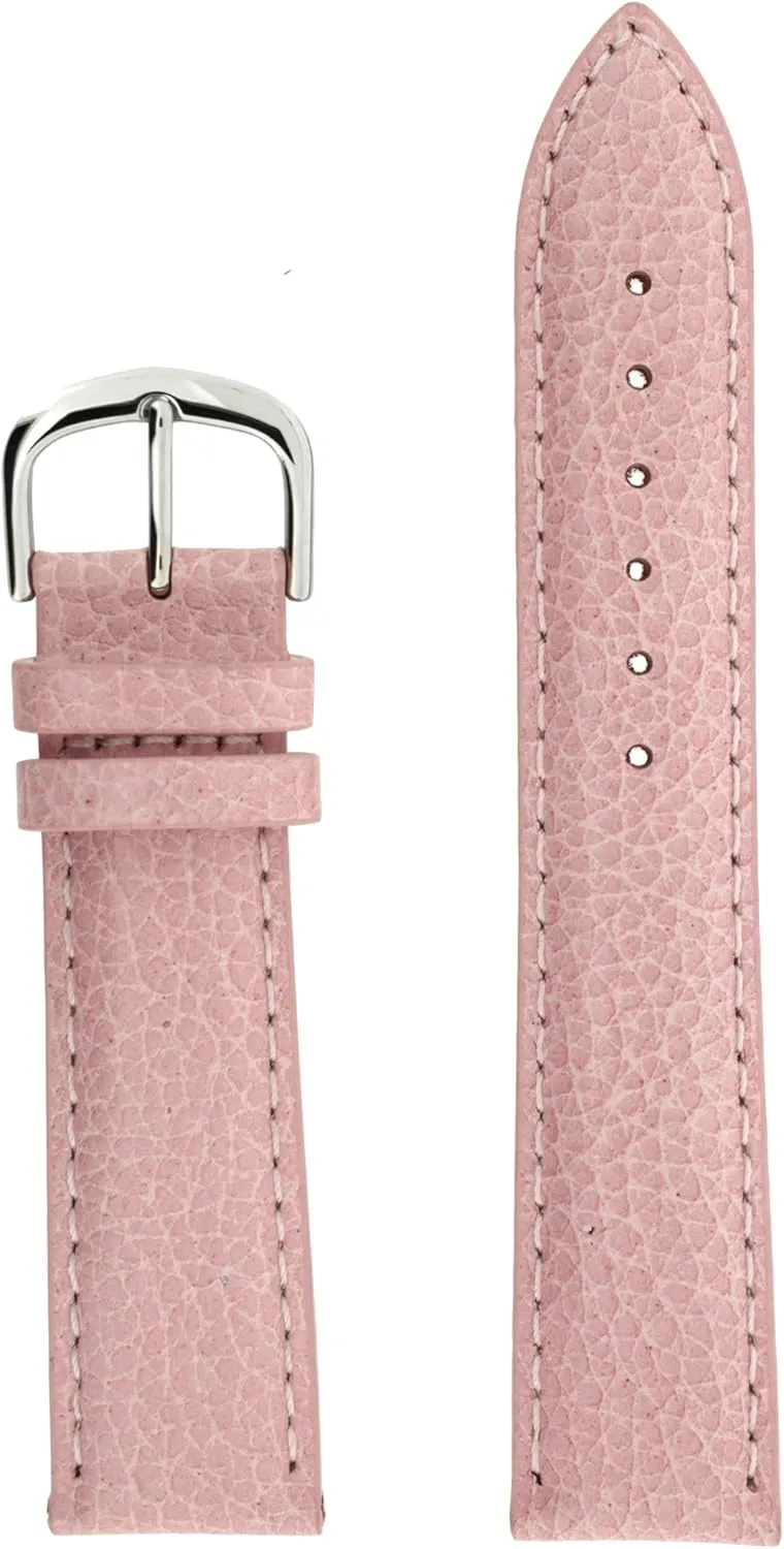 Genuine Leather Pink 20 millimeters LEA350-20SS deformity storefront Watch Band 