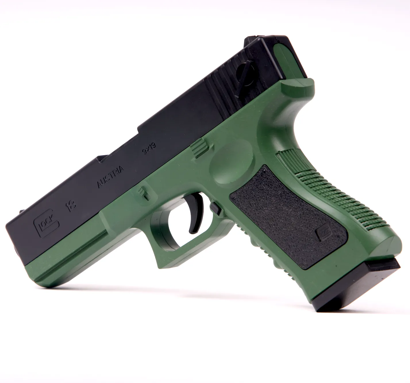 GEX Plastic Pistol Toygun | Forest Green | Toygun for Kids