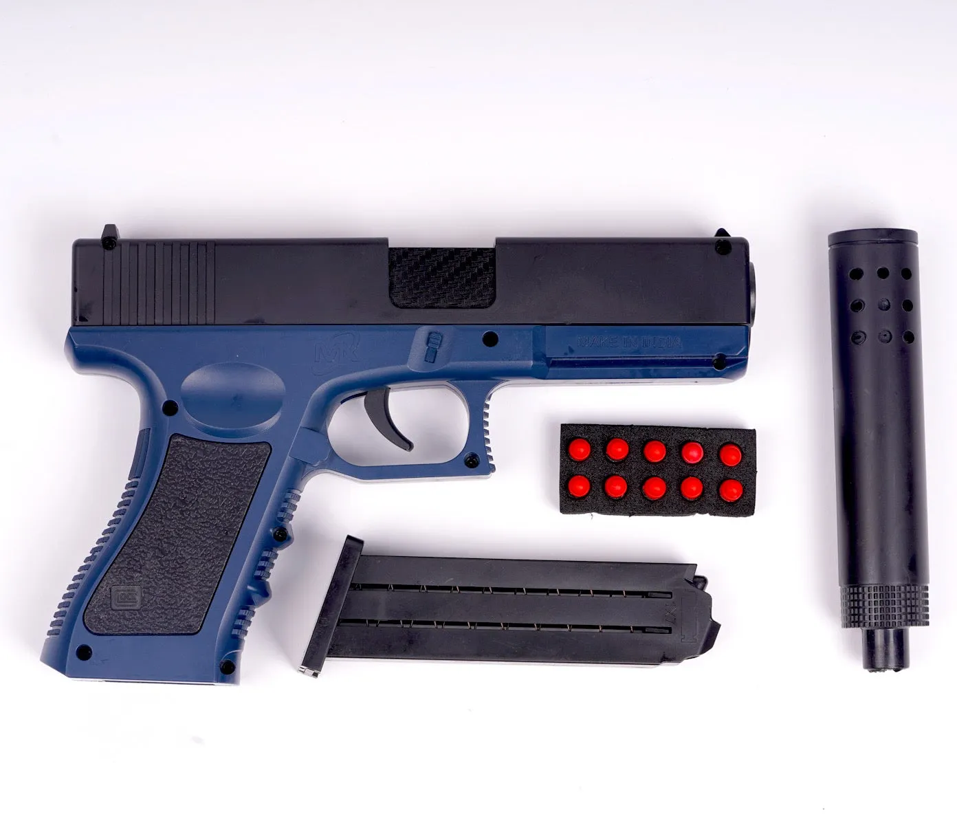 GEX Plastic Pistol Toygun | Sapphire Blue | Toygun for Kids