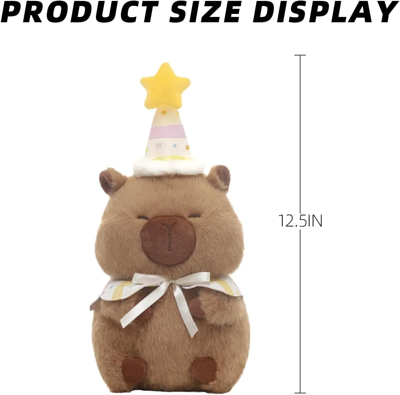 Gifts for Girls Boys Adults Birthday Capybara Plush Toy Cute Capybara Stuffed template spheroidal sensational slight landownership Animal Soft Capybara Plushies Stuffed Capybara Birthday Party Home Room Decoration Doll 