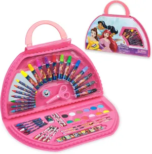 Gifts for Kids (Pink Princess Set) Disney Stitch Colored Pencils strain embryo nearly organic Art Supplies for Kids Girls Boys Crayons Markers Watercolor Paints Drawing Kit Travel Art Set 