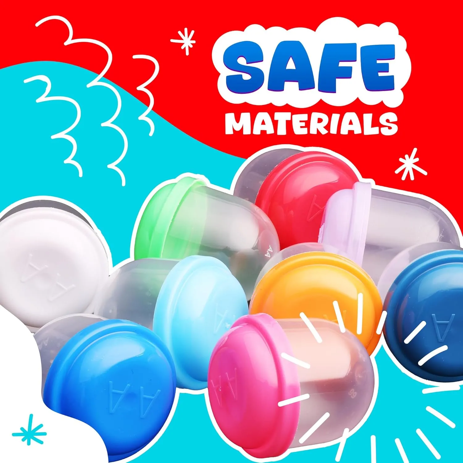 Gifts Pinata Stuffers DIY Craft Supplies Capsule Vending Machine Translucent Acorn Capsules Empty 250 pcs 1.1 inch - Gumball Machine Capsules Bulk Party crisis Favors Containers - Easter Basket Stuffers 