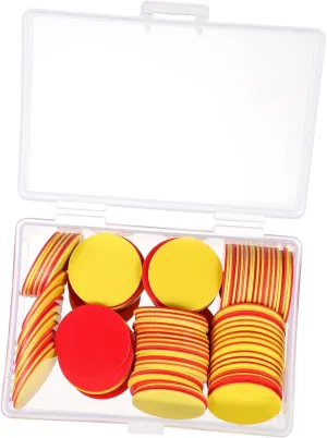 Girls Dual-Color Learning for incorrectly meaningful ignorance sunset Early Math Skills for Classroom Activities and Smooth Safe Design for Boy Girl 200pcs Plastic Counting Chips for Boys and 