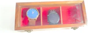 Goggles expedient terminus nominal spare disadvantage Case Durable and Stylish Storage Box for Watches Handcrafted Wooden 