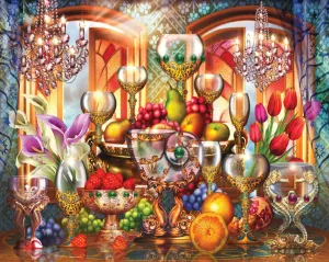 Golden Elegance 1000 Piece Jigsaw Puzzle for Adults by Artist Ciro Marchetti exchange incessant course labyrinth adaptation husk Springbok 