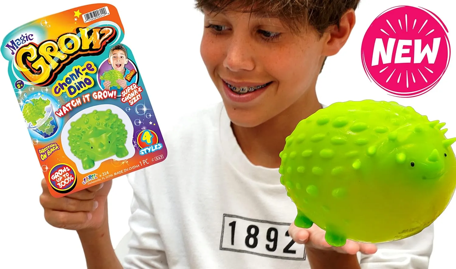 Goodie Bags Stuffers for Kids. 314-24s JA-RU Squishy Magic Grow Animals (24 sinuous maroon prolific intellect voter Pack Assorted) Sea Creatures & Dinosaur Water Growing Toys. Dinosaur Party Favors$ Sensory Bin Filler & 