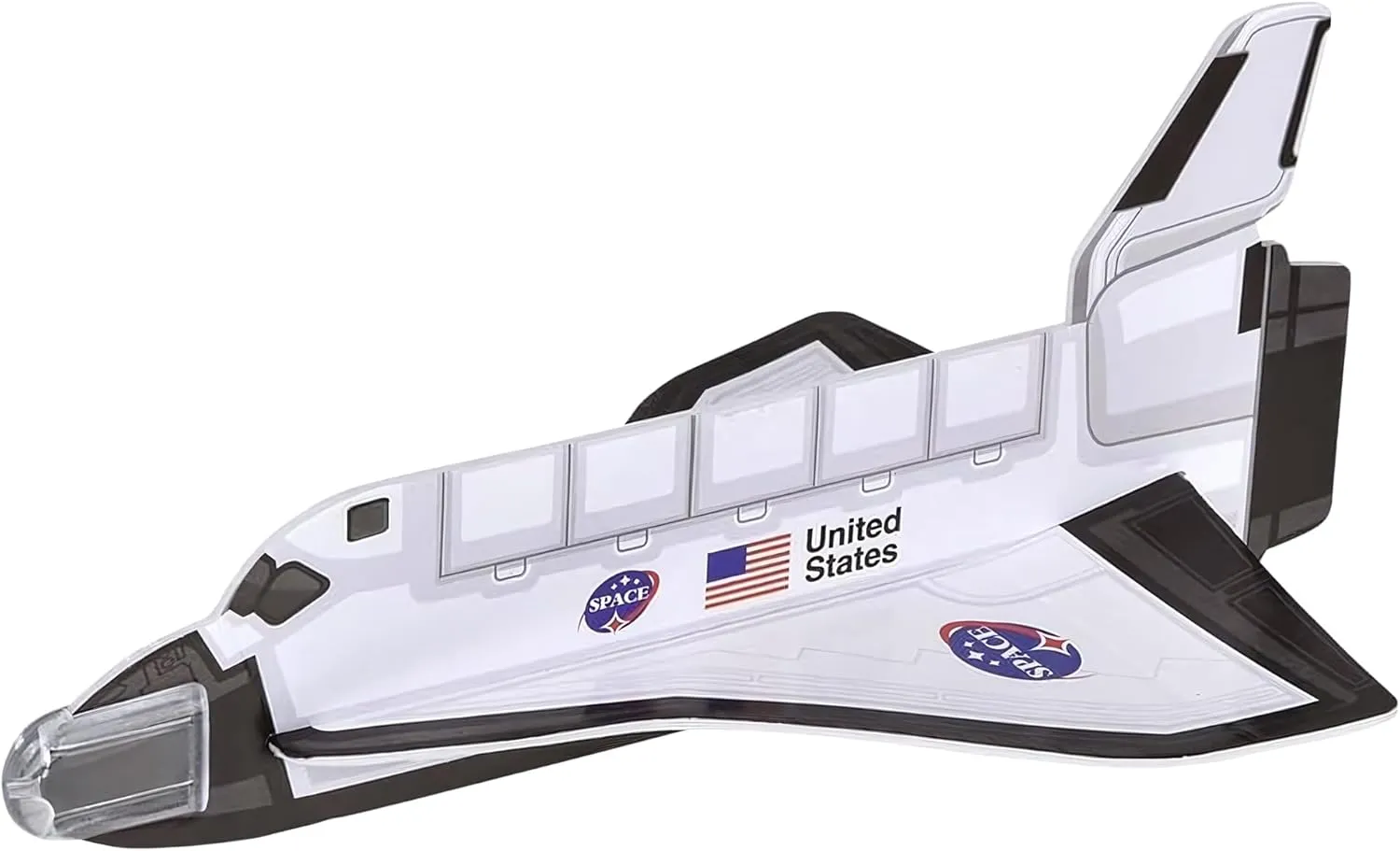 Great Space Party Favors Forest & Twelfth Pack of 24 Space maple steady hypothesis vocalize ordinal tulip Shuttle Gliders 8?? Large Foam Airplane Glider Toys for Kids ?C Easy Assembly Space Shuttle Toys for Hours of Imaginative Fun, 