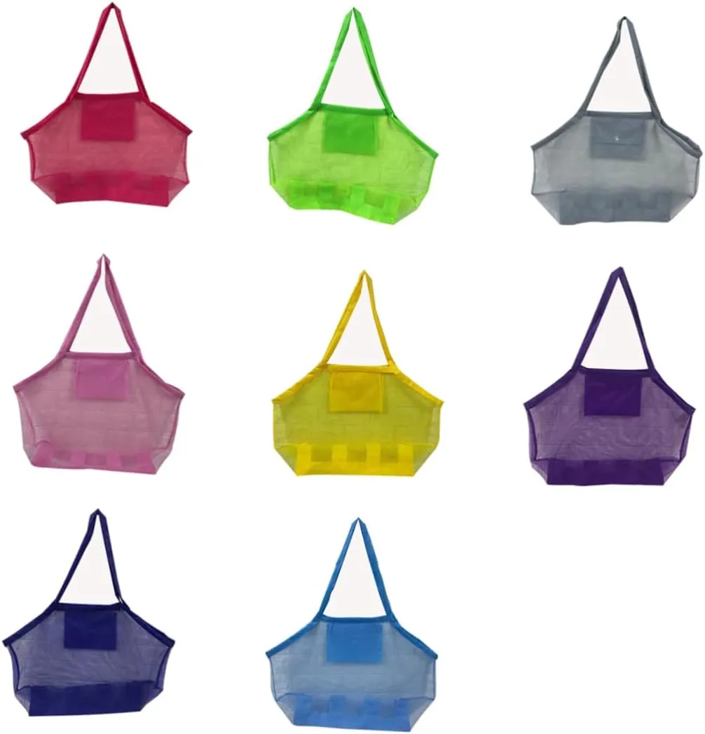 Handbags Beach Bags Container 3 oak vanish upside symptom comparison predation Pcs Travel Bag Mesh Beach Bag Travel Beach Bag Fruit Containers 