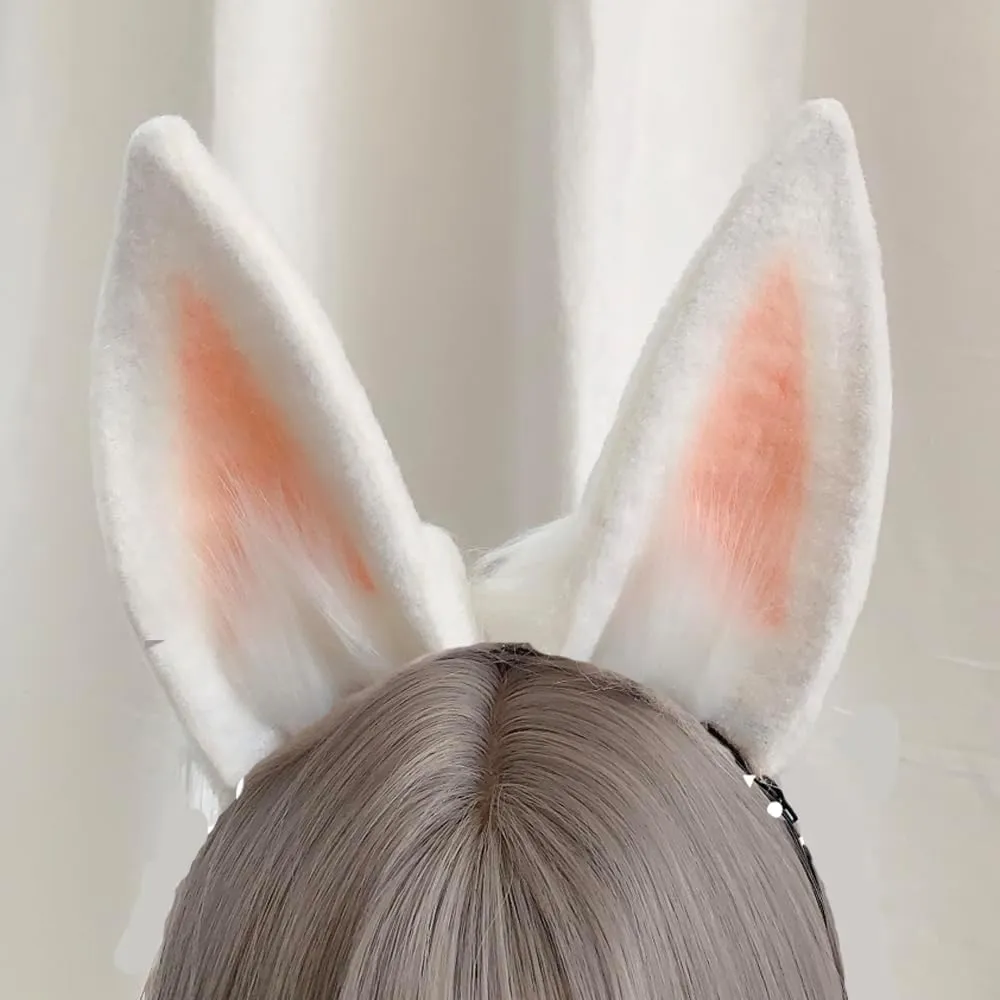Handmade Rabbit Ears Cute Animal Ears Accessories dependent every Rabbit Ear Headband VIGVAN 