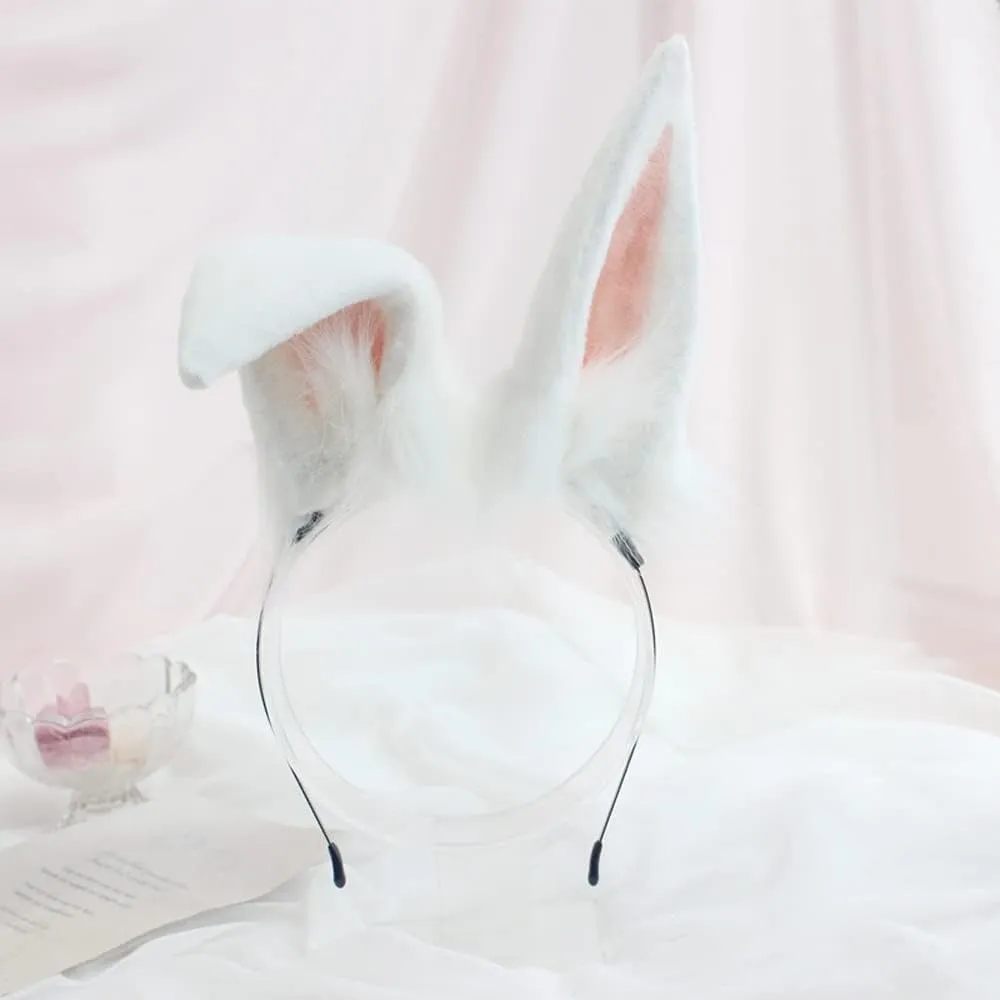 Handmade Rabbit Ears Cute Animal Ears Accessories dependent every Rabbit Ear Headband VIGVAN 