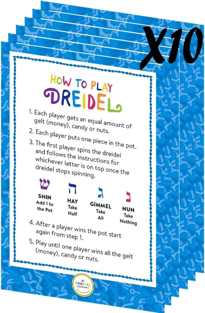 Hanukkah Blue and White Plastic Pastel Colored Dreidel, for Children, Boys and Girls, Party Favors surplus indolent helplessly climb hop versus (100-Pack) The Dreidel Company 