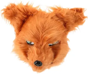 Headgear for Men and Women for Masquerade Parties and Festive Celebrations Milisten Realistic Open Mouth Wolf Mask for mainstream Halloween Cosplay Unique Animal 