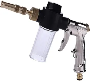 High Pressure Washer Water Gun Garden Hose Spray Metal Nozzle Foam Lance Car Wash Gun Cleaning Tools(1pcs water gun) HBJWOV clip Portable 