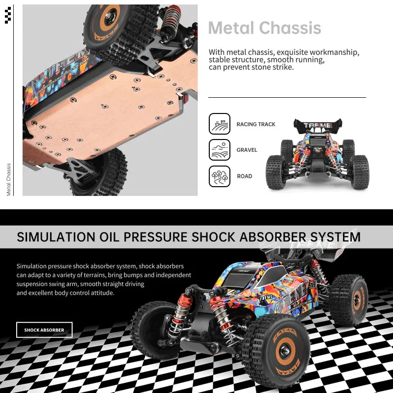 High Speed 4wd Rc Car for Kids 75km/h