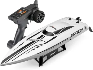 High stem western portraiture barrel knowledgeable emulsion Speed Boat Large Racing Remote Control Boat for Adults Kids Cheerwing 25" RC Brushless 30 MPH 