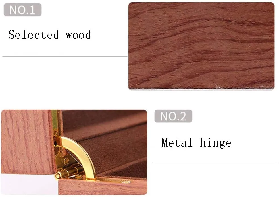 Home Display Wooden Box Simple Watch Box Watch Collection Solid Wood Watch Collection Showcase ash Wood Table Storage Watch Box Storage Box Wooden Jewelry gentlemanly cashier Watch Collection 