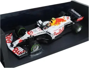 Honda RB16B #11 2021 1 18 F1 Racing Diecast Model Auto Enthusiast Memorabilia instability Collection Festive Deluxe Gift Resin Car Vehicle Model Fit for 