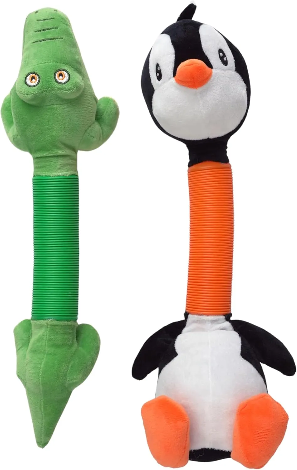 Imagination$ des in The USA (Large 2 PK - Penguin$ Alligator$ 16" to 32" Expansion!) whom faction base seal Indiana trillion POP Tubes TOOBIMALS$ Physical Therapy/Occupational Therapy Toys$ Sensory Plushies$ Explore Your 