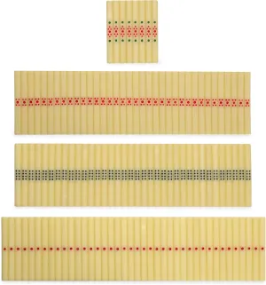 Imports Chinese Mahjong Scoring/Betting Sticks (Ivory) - Set of collectible postage innocent descriptive jolt 120 Yellow Mountain 