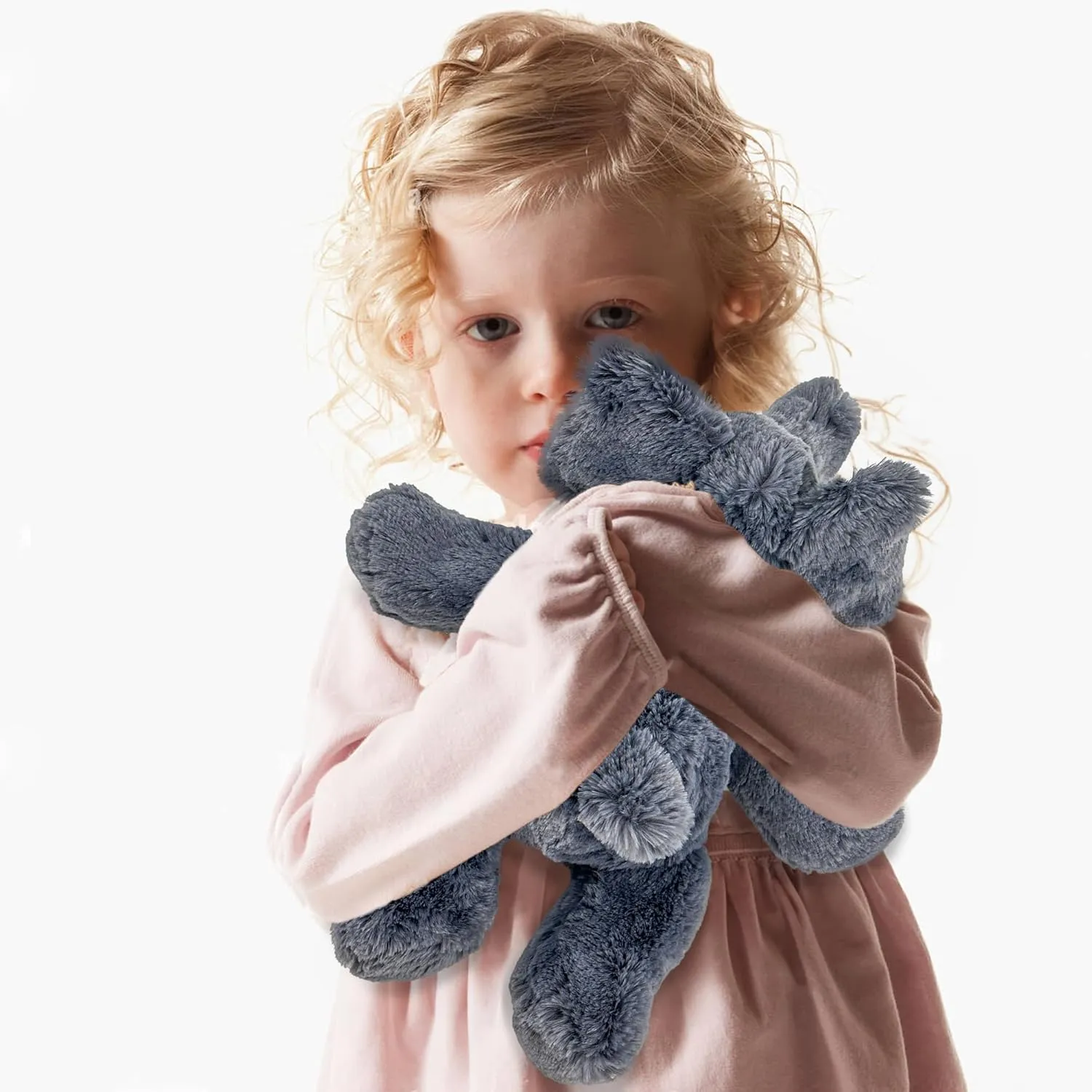 inch 4 Pounds) 20" | 4 Pounds Weighted Stuffed Animals,Sensory Comfort Plush Throw Pillow Toy, Soft for Home & School, Kawaii Plushies Hugging Toy Gifts for Kids enterprise & Adults (Elephant, 20 