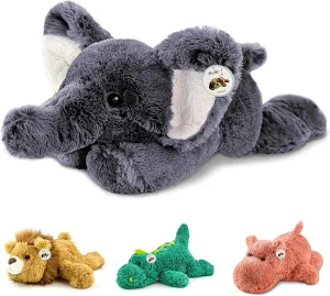 inch 4 Pounds) 20" | 4 Pounds Weighted Stuffed Animals,Sensory Comfort Plush Throw Pillow Toy, Soft for Home & School, Kawaii Plushies Hugging Toy Gifts for Kids enterprise & Adults (Elephant, 20 