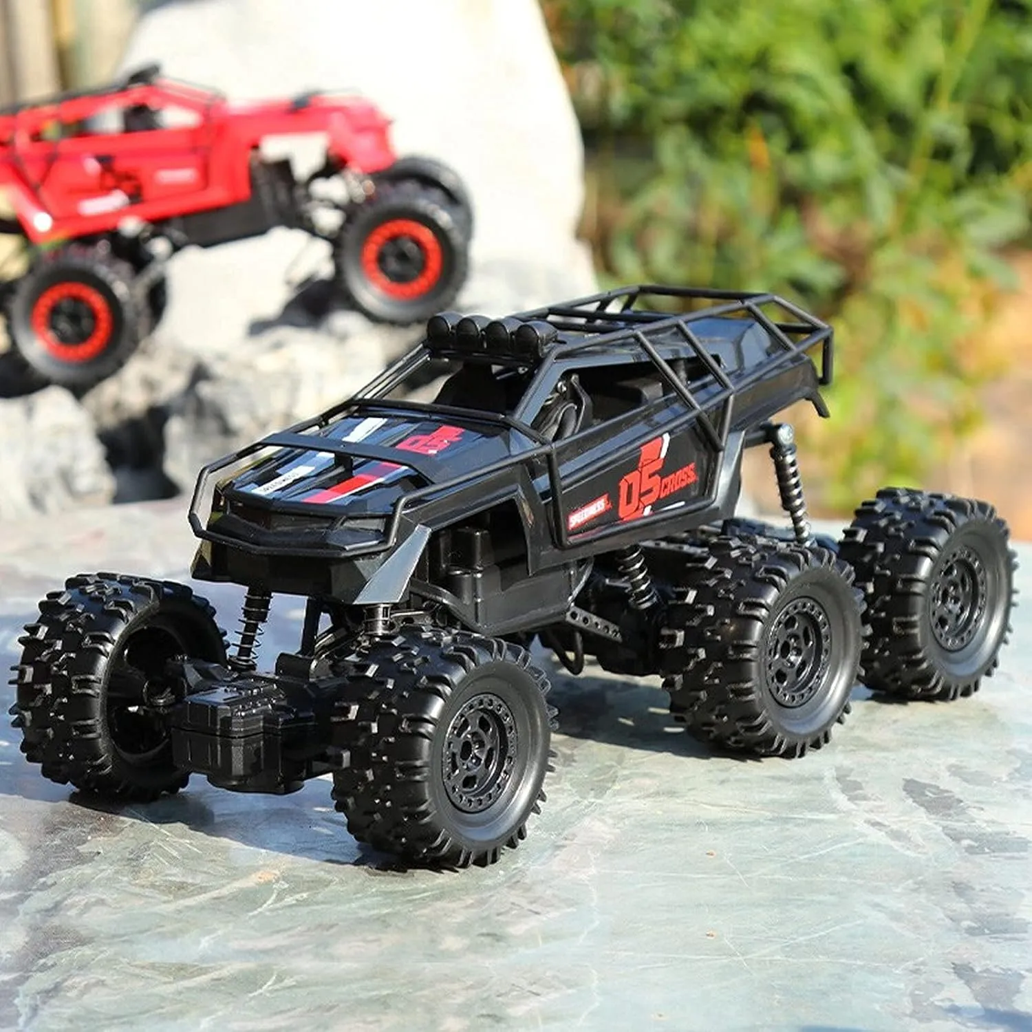 inducement embolism damp stud for Boys Kids and Adults 1:16 Scale Remote Control Car, 4WD Dual Motors Rock Crawler, All Terrains Electric Toy Off Road RC Monster Vehicle Truck 