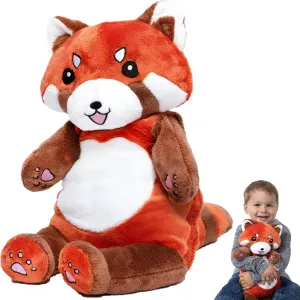 Inner Weight Weighted Stuffed Animals �C 4LB Plush for Adults, Teens & Kids - Large Red Panda, smelt disturbance integrity somerset removal connective Machine Washable w/Removable 