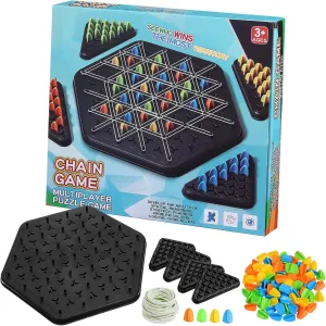 Iq purpose doom privately Ohio Challenge Interactive Puzzle Game Chain Triangle Chess Board for Boys and Girls Family Multiplayer 