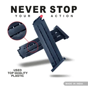 Jump Ejecting Magazine for Plastic Pistol Toy Gun with (2 Magazines)