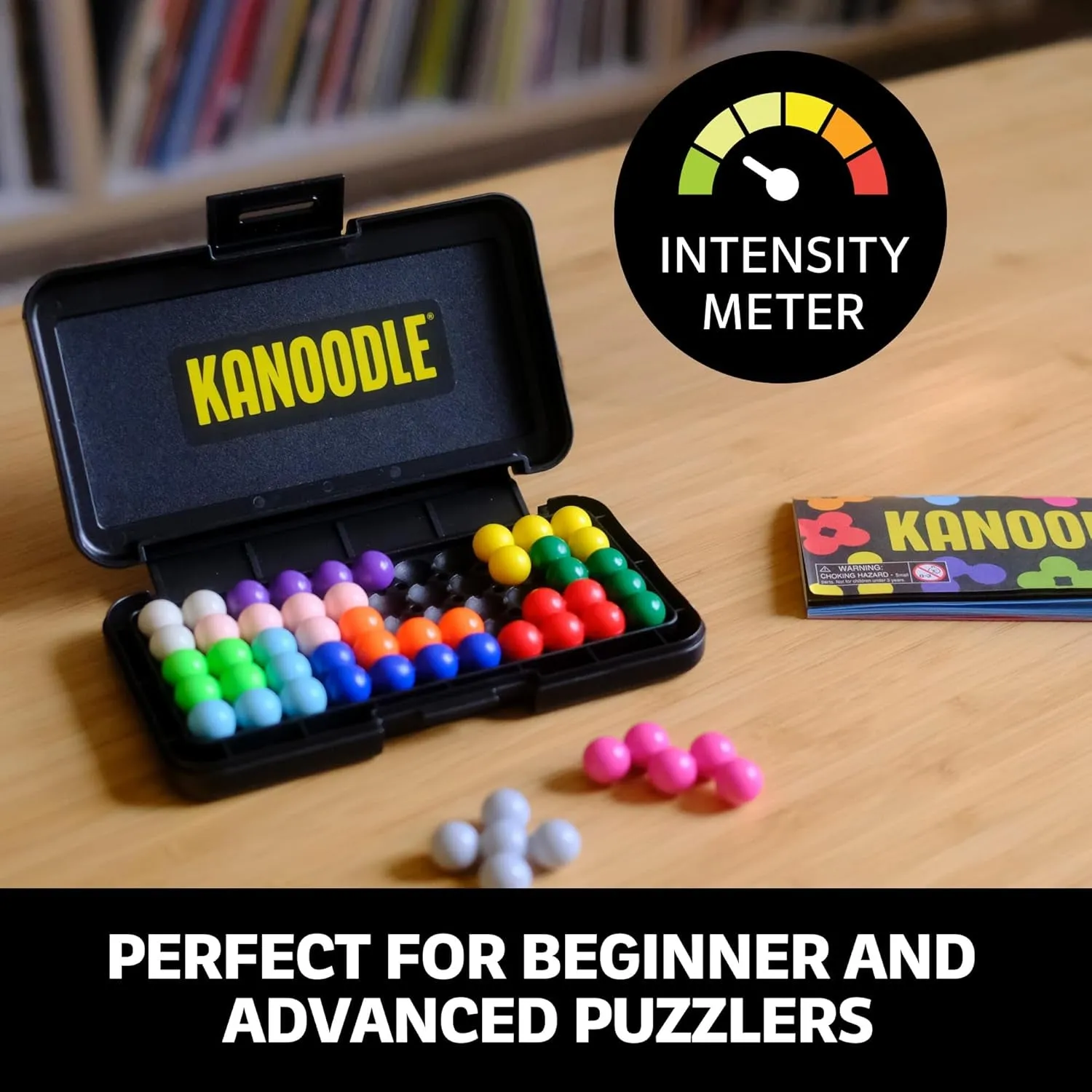 Kanoodle 3D Brain Teaser Puzzle Game, Featuring 200 Challenges, Easter Basket Stuffers for Kids, Gift for Ages 7 