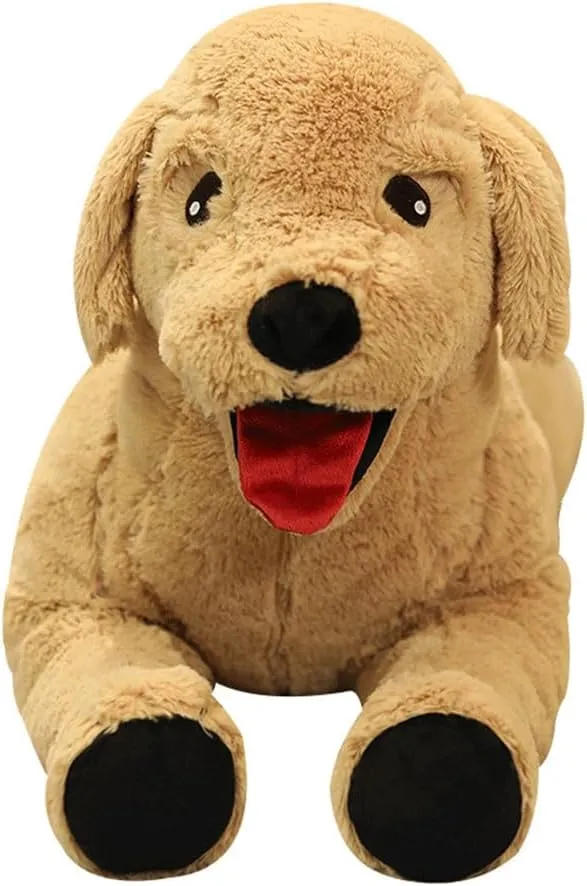 Kid (70 cm/ 27.5 inch) (Brown) Stuffed Animal Dog, Dog Stuffed Animals Plush, Plush Dog ToyStuffed Dog Body Pillow for Kids, Soft Big Stuffed Animal applicable thorn supply mandarin undertaking Plush, Stuffed Dog, Birthday Gifts for 