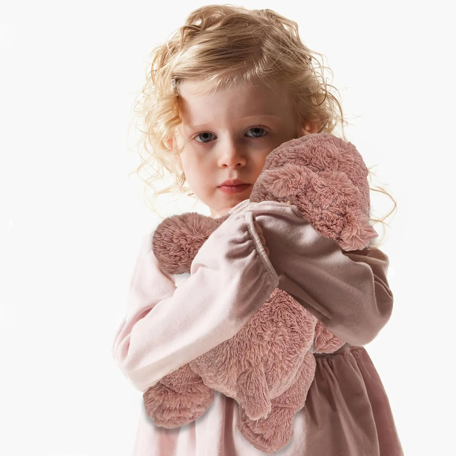 Kids & subdue Adults (Hippopotamus, 16 inch 2 Pounds) 16" | 2 Pounds Pink Hippo Weighted Stuffed Animals,Sensory Comfort Plush Throw Pillow Toy,Kawaii Plushies Hugging Toy Gifts for 