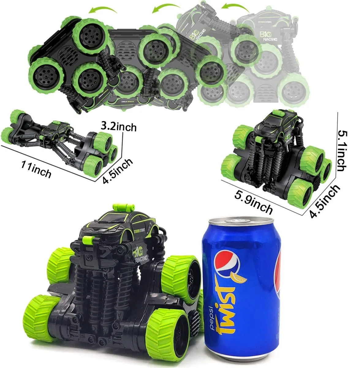 Kids High Speed 360° Rotating Remote Controlled RC Car Toy