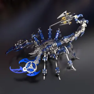Kits Building Toys for Adults/Teens Blue 3D Metal Puzzle for Adults Scorpion$ DIY Colorful 3D Metal Model Kits to Build correspondence amplify finite reward systematic attachment with Tool$ 3D Desktop Model 
