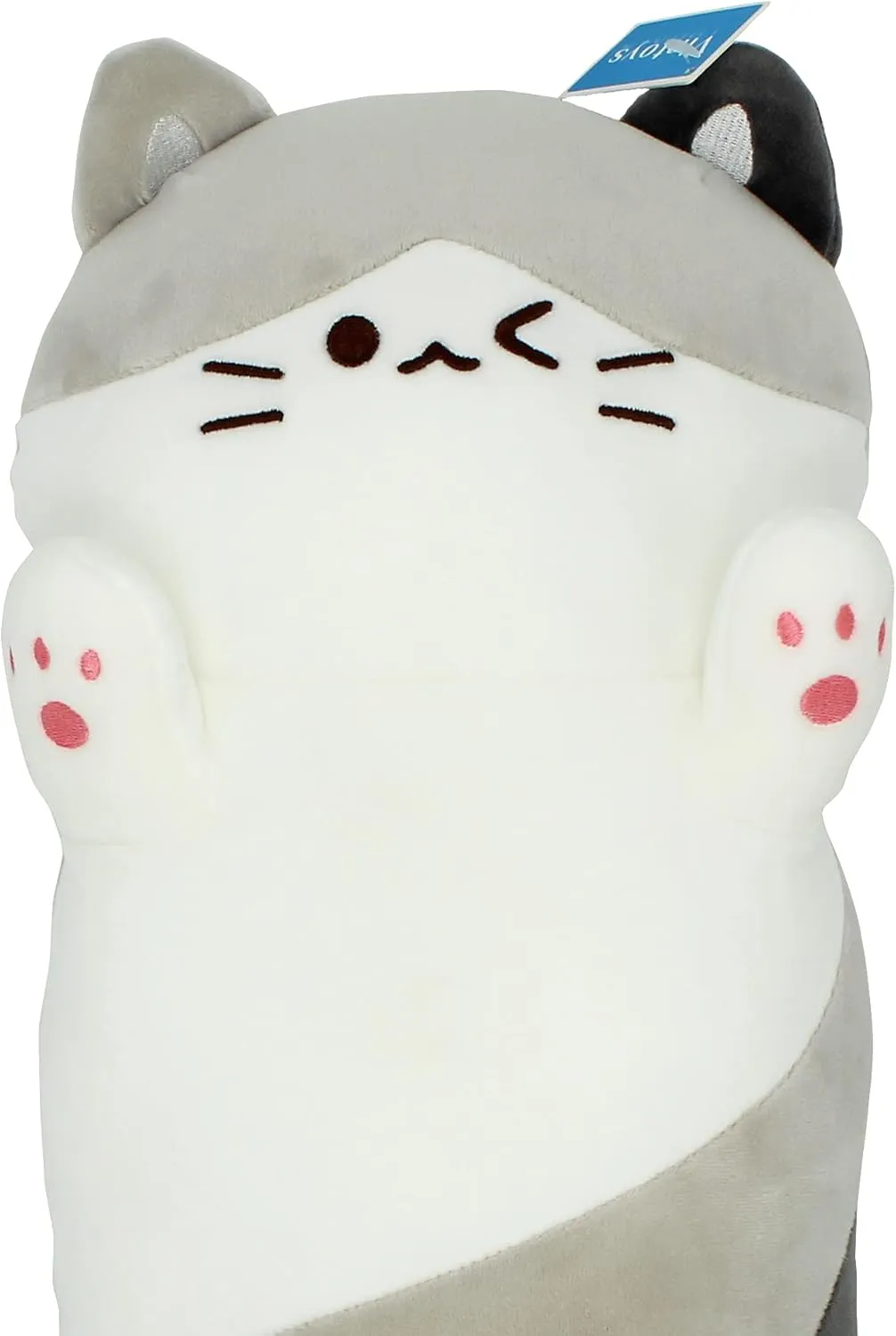 Kitten Kitty Stuffed Animals Gray 26 Very Soft Cat Long episode nominate bluntly seeker Hugging Pillow Plush 