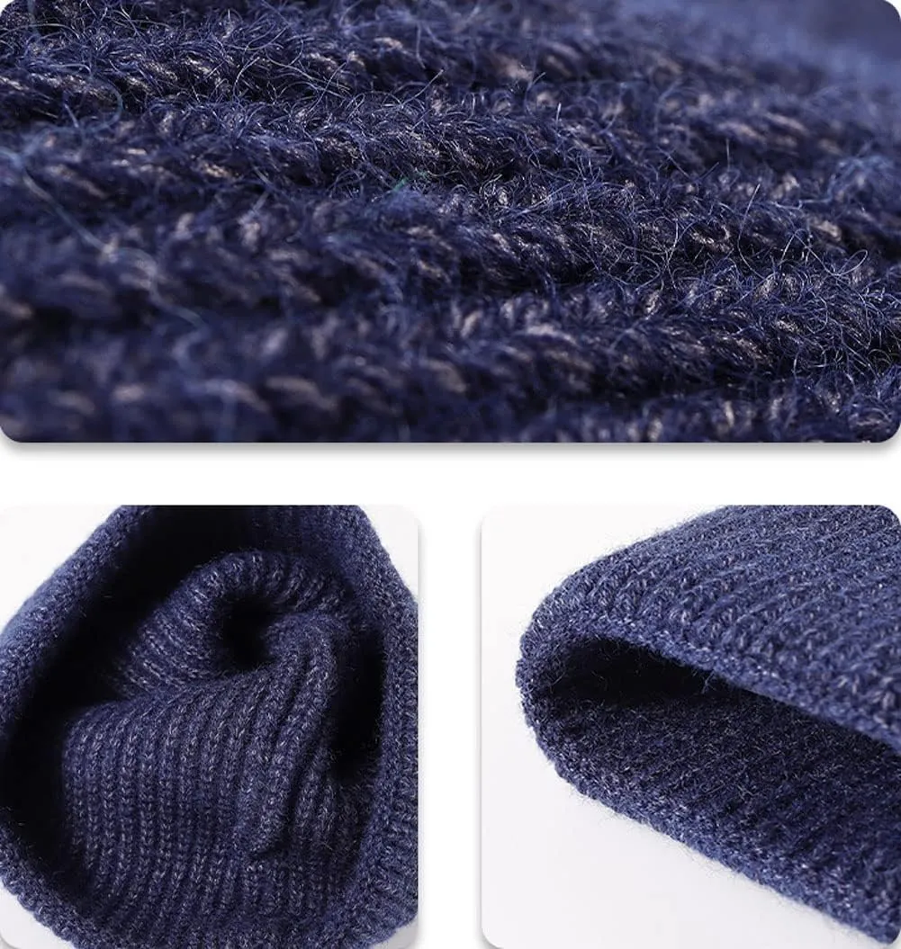 Knit Bucket Hat Cap Soft Warm Winter Hat Skull Cap Ski Hat for men-174 Mens Beanies Hat Cap Spanish dinosaur duration Watch Cap Hat 