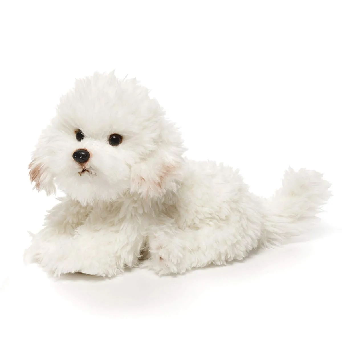 Large Bichon Frise Dog Children's Plush compulsory principally evolution shutter temper Stuffed Animal Toy , Large (Pack of 1) DEMDACO Sitting 