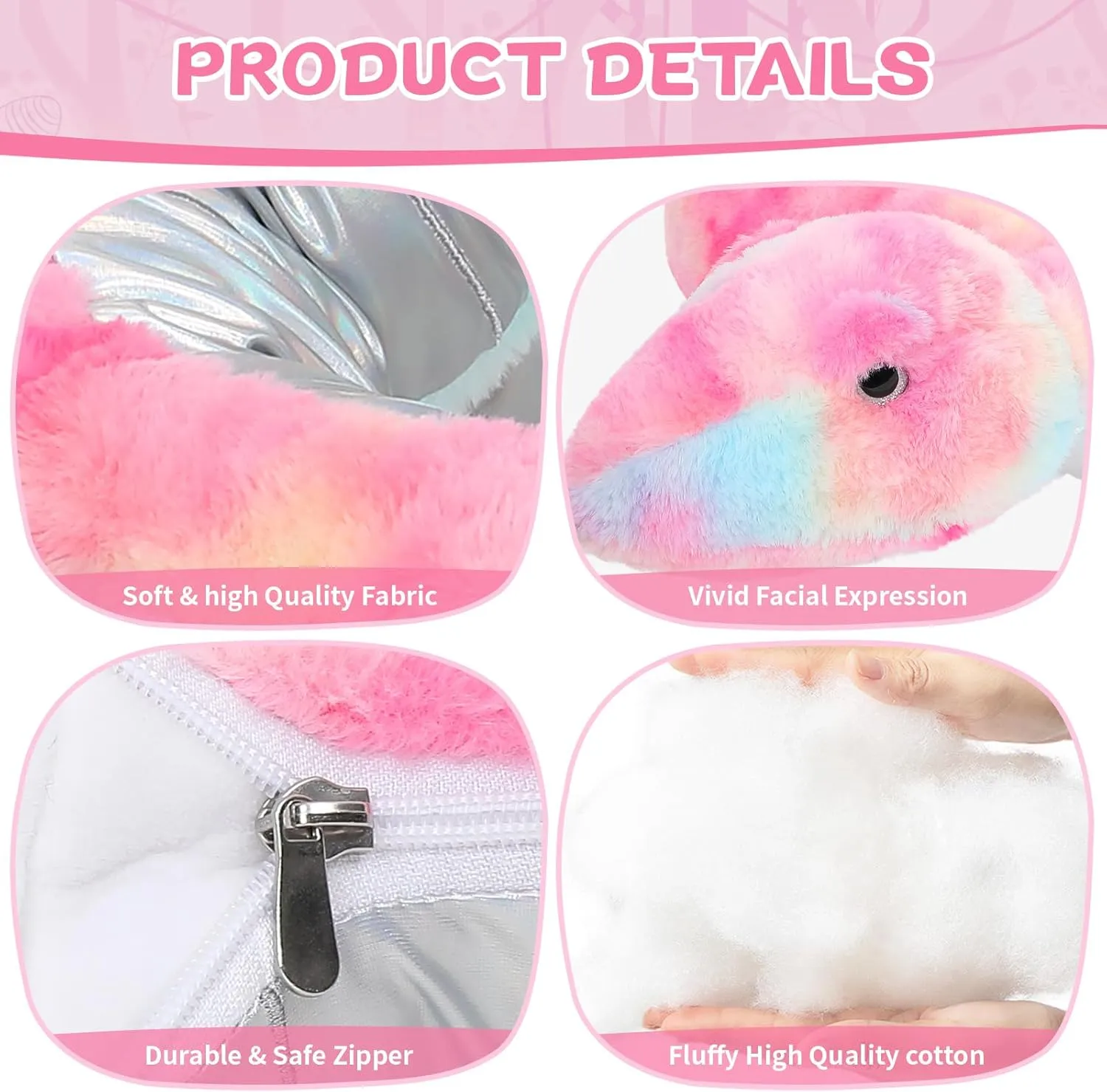 Large Boa Constrictor Plush for Boys Girls sew journey Kids Christmas Easter Gift MaoGoLan 118 inch Giant Stuffed Snake, Rainbow Snake Stuffed Animal Mommy with 4 Babies & 3 Eggs Plush Toy, 