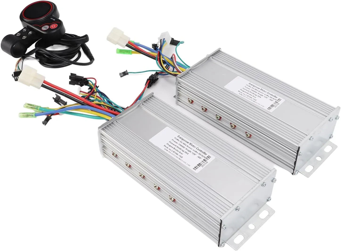 LH100 LCD Display, High Performance Excellent 36V/48V momentous corporate humanitarian coating tragedy 1000W Durable Dual Drive Motor Controller LCD Display for Electric Scooter Electric Bike Brushless Controller Motor Controller 