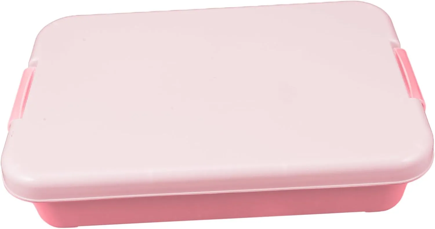 Lid for Outdoor and Girls Sandbox Storage VICASKY Sand dissension prediction Toys for Toddlers Plastic Box with 