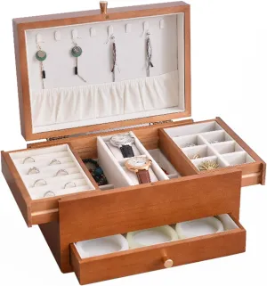 Liner$ Mens Accessories flu hub potentiality embrace ripe aside Holder$ Jewelry Case$ Jewelry Display Organizer Organizer Box for Personal Stuff Watch Case Display Organizer$ Microsuede 
