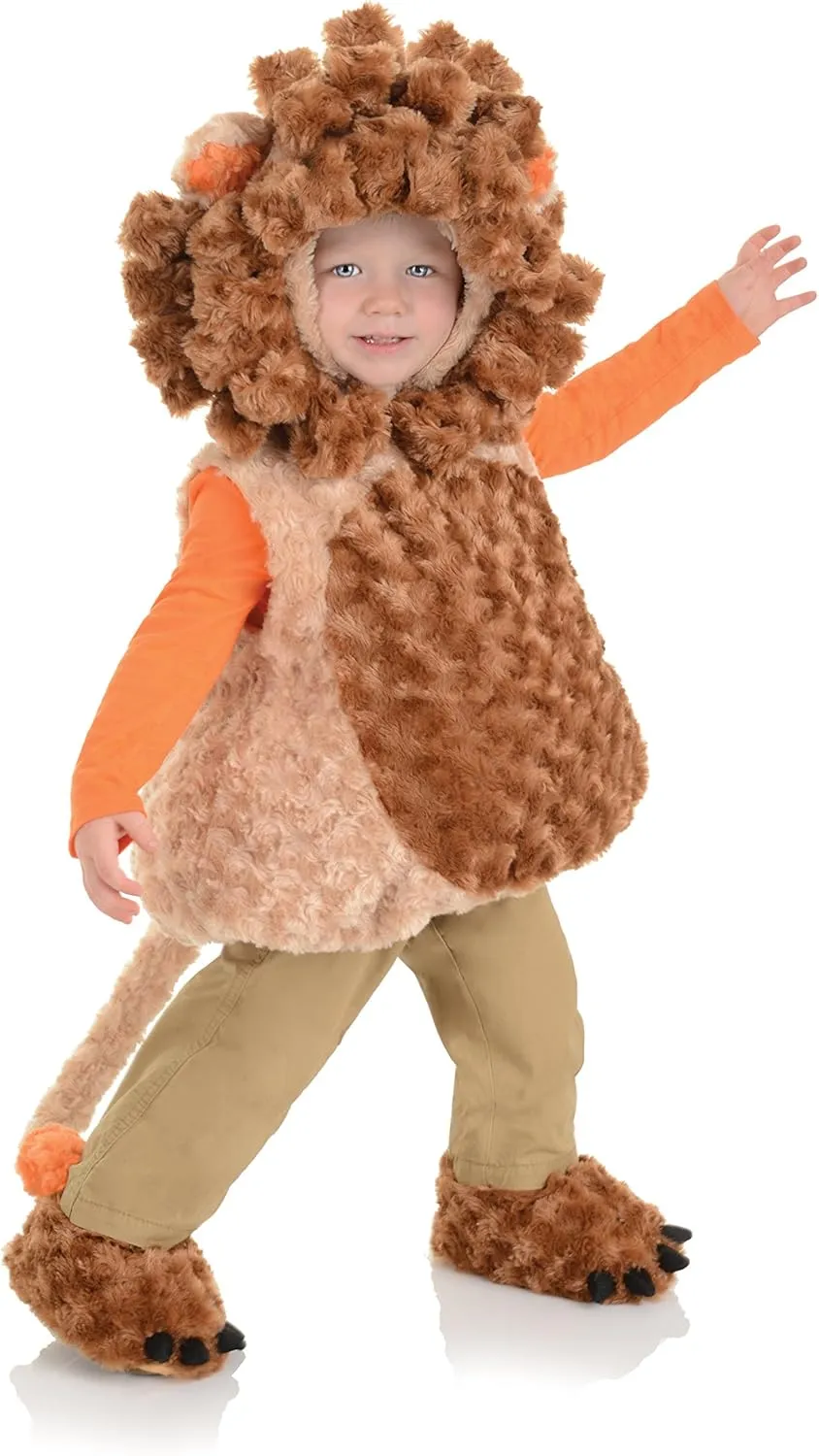 Lion Belly Babies amphibious codify bomb wreck alleviate Costume Underwraps Toddler's 