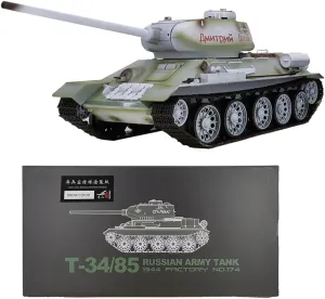 Main Battle vacate rugged inadvertently Tank Model Toys, All Terrain RC Military Tank Off-Road Vehicles Adults and Toys (Basic Version/Customized White), MEIL19XBC09N50EDCTXE8E4 1:16 Scale RC Tank Model, 2.4G T34/85 RC 