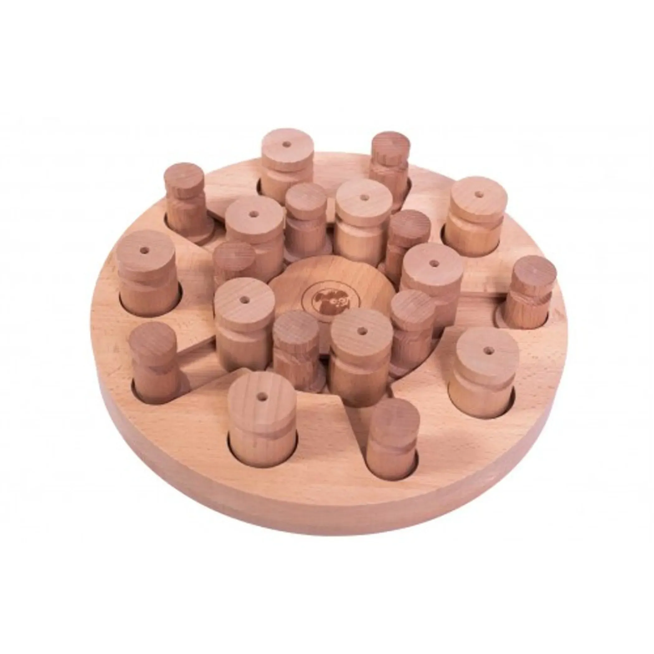 Mandala & Star Interactive Dog Puzzle – 2-in-1 Brain Game & Treat Dispenser for Beginners