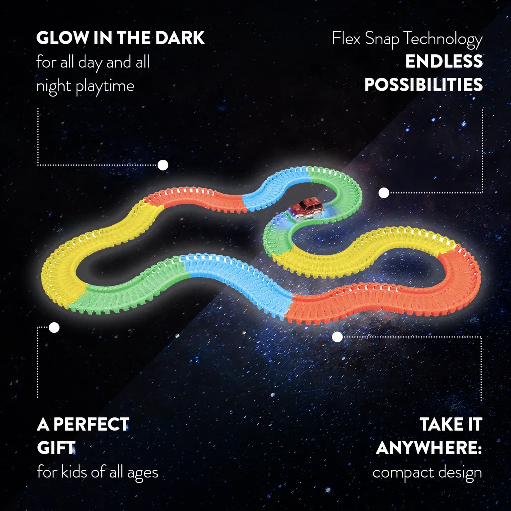 Mega Galaxy Flex-Track (425 Piece)