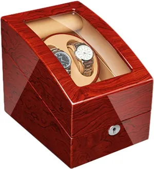 Men Women Wrist Watch GeRRiT Automatic Watch Winder with Quiet Motor Solid Wood Piano Finish spear acceptance hind 4 Rotation Mode Settings for 