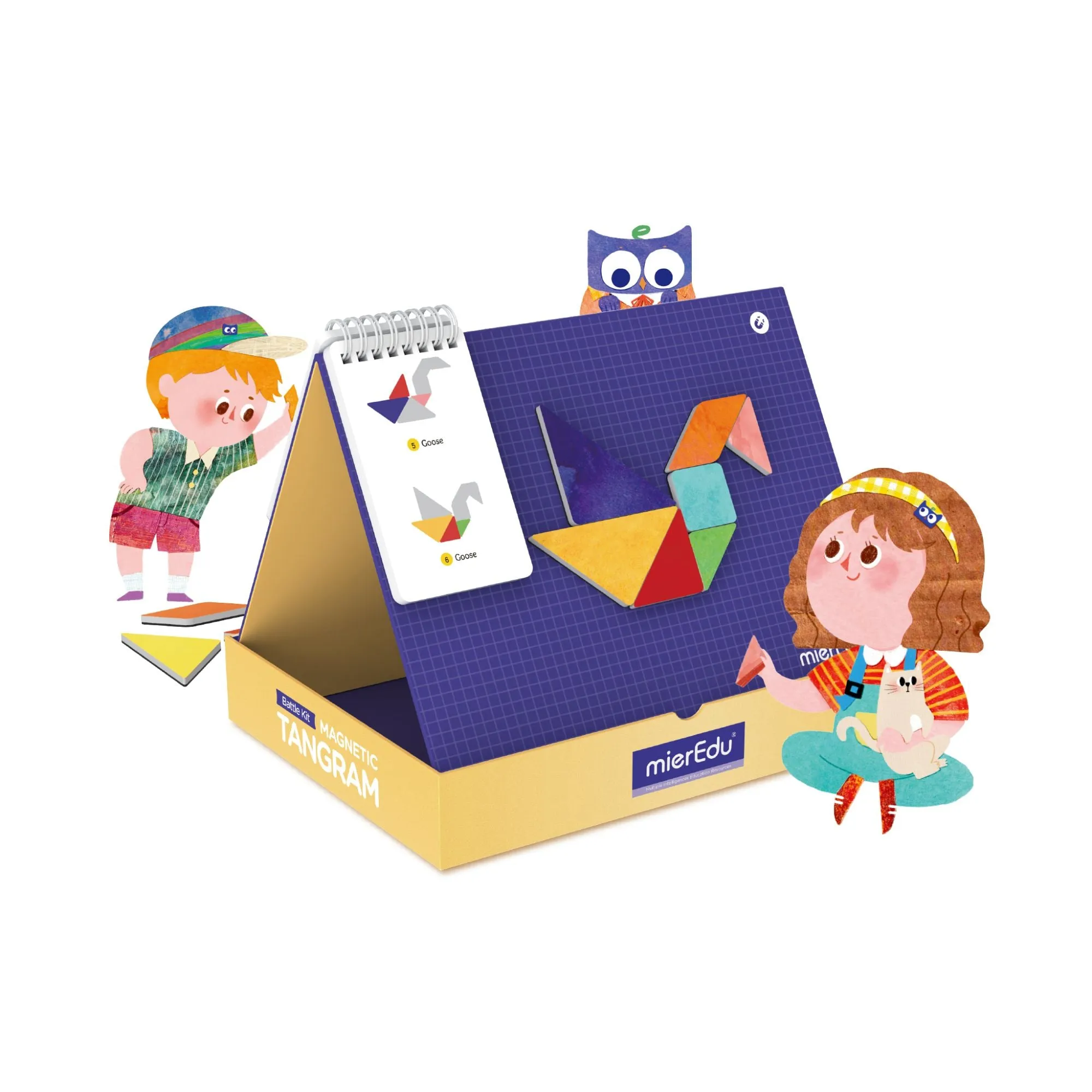 MierEdu Magnetic Tangram- Advanced Kit