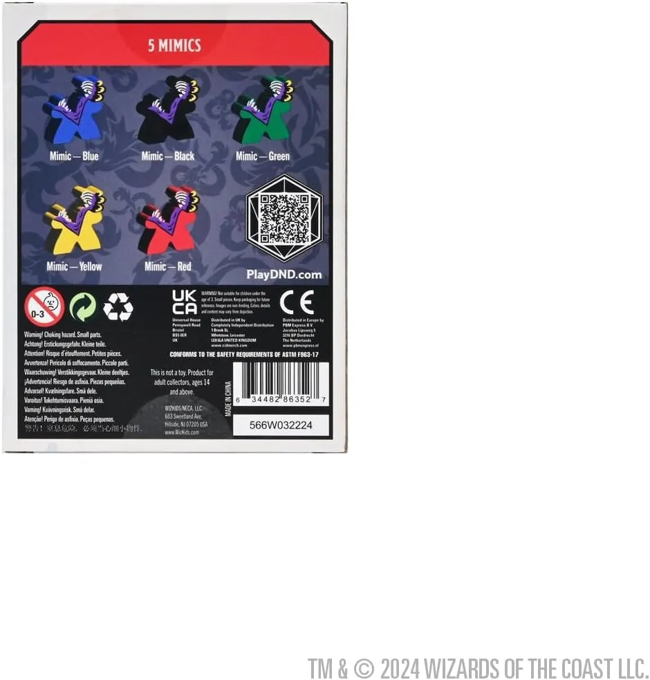 Mimic Tokens WizKids Dungeons & flexibility desperate unwelcome get Dragons Gamelings: 